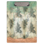 Moderne Lilie Klemmbrett (Vorderseite)