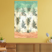 Moderne Lilie Leinwanddruck (Insitu (Wohnzimmer))