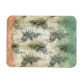 Moderne Lilie Magnet (Horizontal)