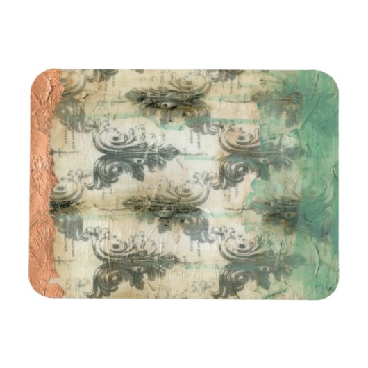 Moderne Lilie Magnet (Horizontal)