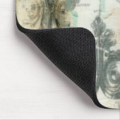 Moderne Lilie Mousepad (Ecke)