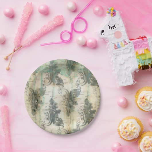 Moderne Lilie Pappteller (Party)