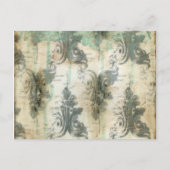 Moderne Lilie Postkarte (Vorderseite)