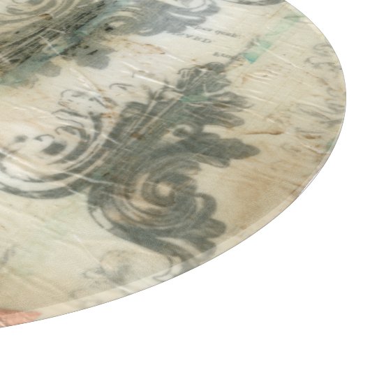 Moderne Lilie Schneidebrett (Ecke)