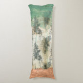 Moderne Lilie Seitenschläferkissen (Vorderseite Vertikal)