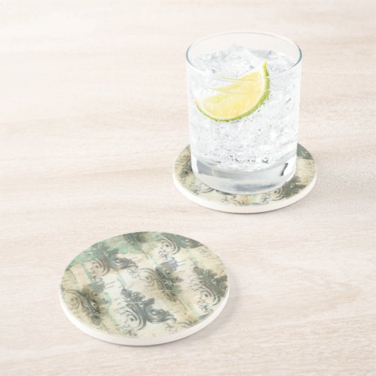 Moderne Lilie Untersetzer (Seite)