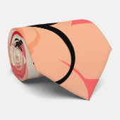 Moderne Lillie Krawatte (Gerollt)