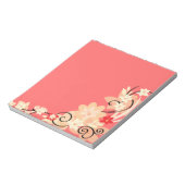 Moderne Lillie Notizblock (Rotiert)