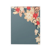 Moderne Lillie Notizblock (Rotiert)