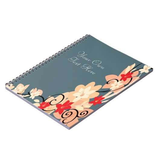 Moderne Lillie Notizblock (Linke Seite)