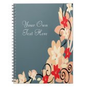 Moderne Lillie Notizblock (Vorderseite)