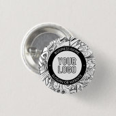 Moderne Line Artwork & Ihr Logo mit bearbeitetem T Button (Vorne & Hinten)