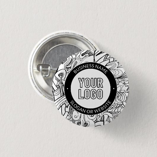 Moderne Line Artwork & Ihr Logo mit bearbeitetem T Button (Vorne & Hinten)