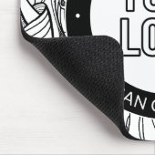 Moderne Line Artwork & Ihr Logo mit bearbeitetem T Mousepad (Ecke)