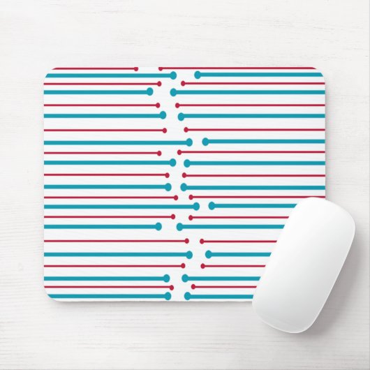 Moderne Linien des Mittelalters Mousepad (Mit Mouse)
