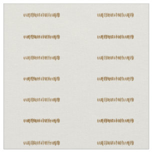 Moderne Linien Mudcloth tiefe braune Striche Stoff