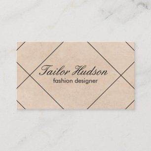 Moderne Linien / Textur Visitenkarte