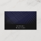 Moderne Linienarbeiten Visitenkarte (Vorderseite)