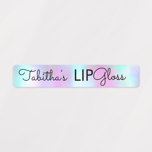 Moderne Lip Gloss Candy Branding Packing Etiketten (Design 2)