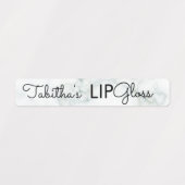 Moderne Lip Gloss Marble Branding Packing Etiketten (Design 1)