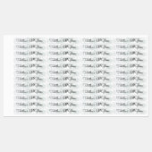 Moderne Lip Gloss Marble Branding Packing Etiketten (Blatt)