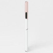 Moderne Live-Liebe lacht positives Motivation Zita iPhone Hülle (Rechte Seite)