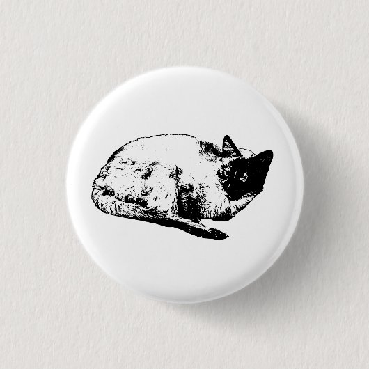 Moderne Locke, Winterfunke Button (Vorderseite)