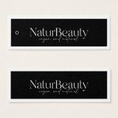 Moderne Logo-Kleidung Hang Tag (Vorne & Hinten)