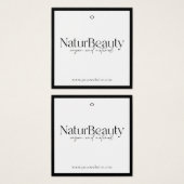 Moderne Logo-Kleidung Hang Tag (Vorne & Hinten)