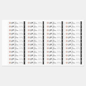 Moderne Logo-Lip-Gloss-Branding-Etiketten Etiketten (Blatt)
