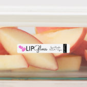 Moderne Logo-Lippen-Lippen-Branding-Verpackung Etiketten (Befestigt)