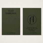 Moderne Logo-Schmuckkollektion (Vorne & Hinten)