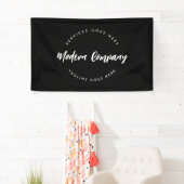 Moderne Logo-Vorlage Anpassbar Editierbar Banner (Insitu)