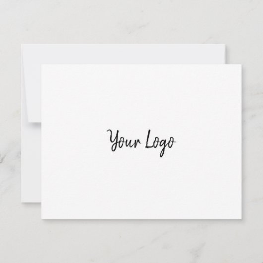 Moderne Logokombination Rosa Danke Business Card (Rückseite)