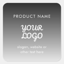 Moderne Logos und Texte | Schwarz & Weiß Ombre-Pro