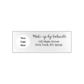 Moderne Logoschrift Permastempel (Design)