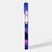 Moderne Low-Poly-Gebirgs-Handyhülle - Geometrisch Case-Mate iPhone Hülle (Rückseite / Links)