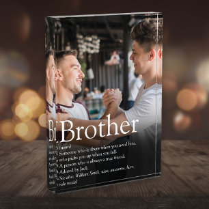 Moderne lustige coole beste Bruder aller Zeiten De Fotoblock