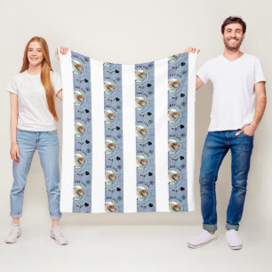 Moderne lustige Geburtstags-Enkel-Typografie-Foto Fleecedecke