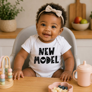 Moderne Lustige Süße Geistreiche Neue Modell Zweit Baby Strampler