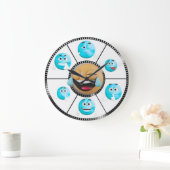 Moderne Lustige Wanduhr (Zuhause)