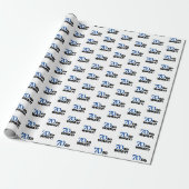 Moderne lustige Zitat-Typografie 70. Geburtstag Geschenkpapier (Ungerollt)