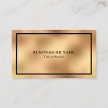 Moderne Luxe Imitate Gold Foil Metallic