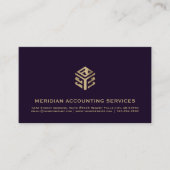 Moderne luxe Visitenkarten für Wirtschaftsprüfer Visitenkarte (Vorderseite)