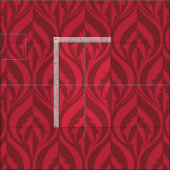 Moderne luxuriöse, dunkelrote Stoff (Kachel)