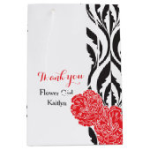 Moderne luxuriöse Hochzeitsgeschenk Blume Girl Gou Mittlere Geschenktüte (Vorderseite)