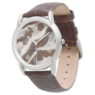 Moderne Luxus Elegante Kunstkuh-Leder-Kollektion Armbanduhr