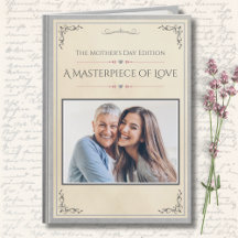 Moderne Luxus-Geschichtenbuch Premium-Muttertagska