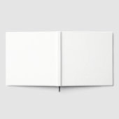 Moderne Luxus-Hochzeitspersonalisation Gästebuch (Voll)