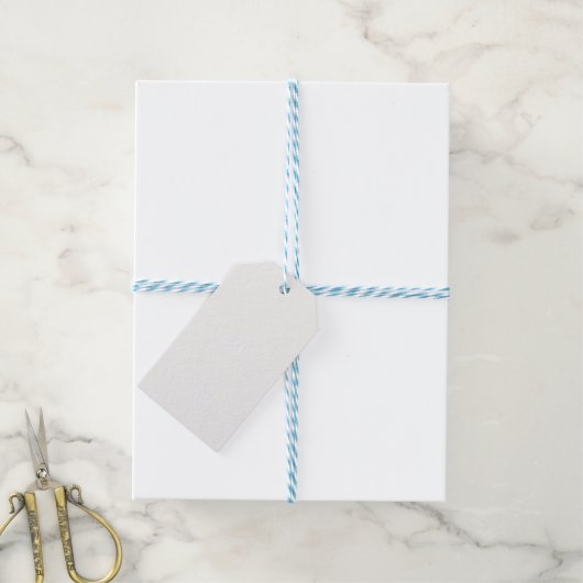 Moderne Luxus-Hochzeitspersonalisation Geschenkanhänger (Mit Garn)